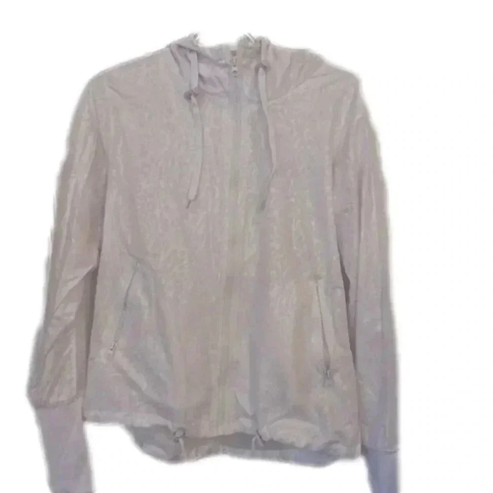 WHITE  Zyia Bomber Jacket-Medium​​​​